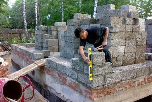 Строим дом из арболита своими руками видео