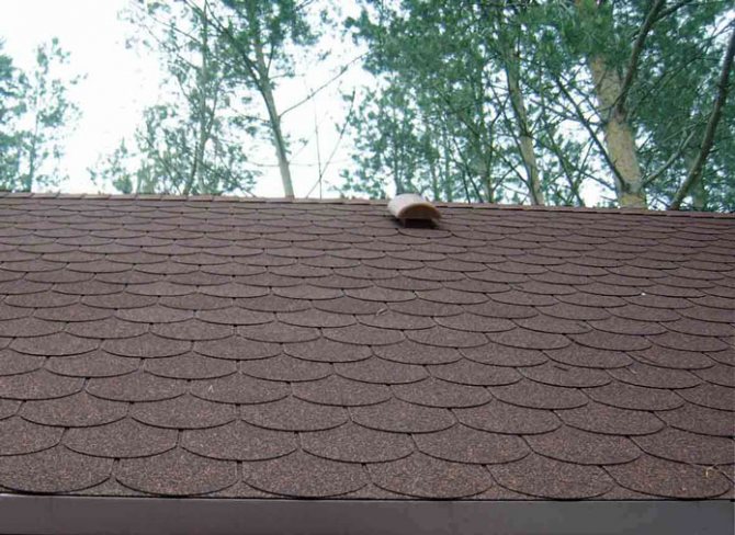 Покраска металлической крыши дома