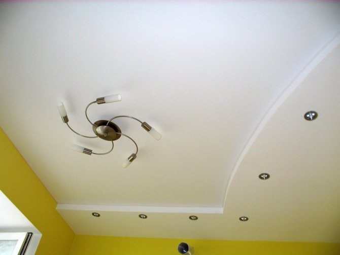 Навесной потолок из гипсокартона – преимущества этого потолка
