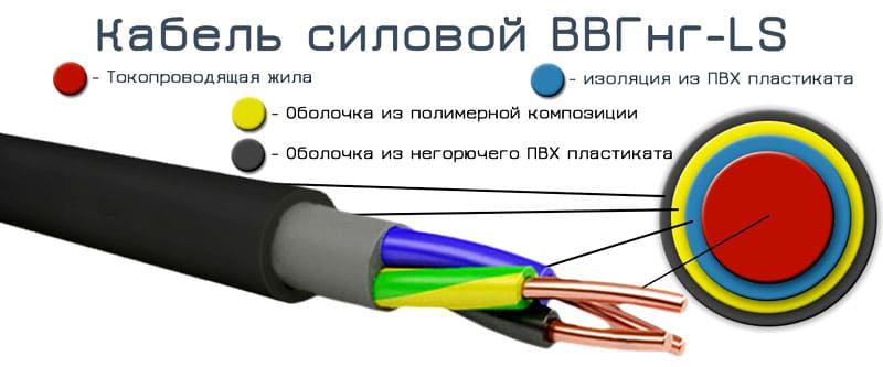 Для функционирования проходного переключателя требуется трехжильный кабель определенного сечения