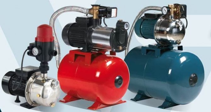 Красные гидроаккумуляторы в отличие от синих необходимы для отопления