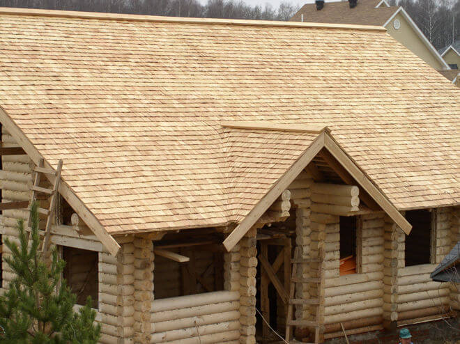 Основные элементы крыши деревянного дома