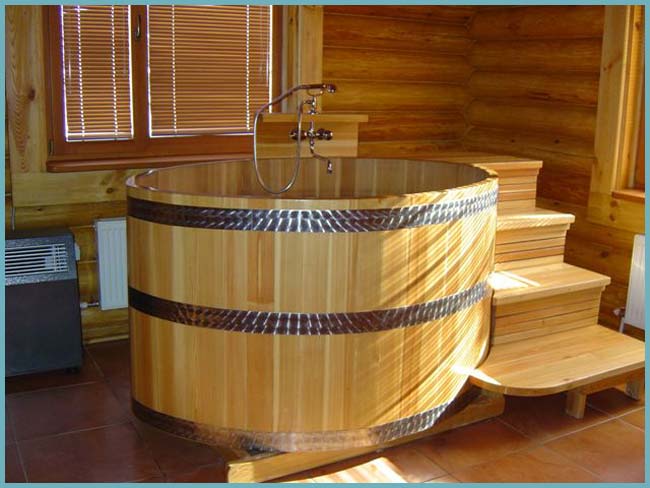 Деревянная купель для бани — лучший Ваш выбор