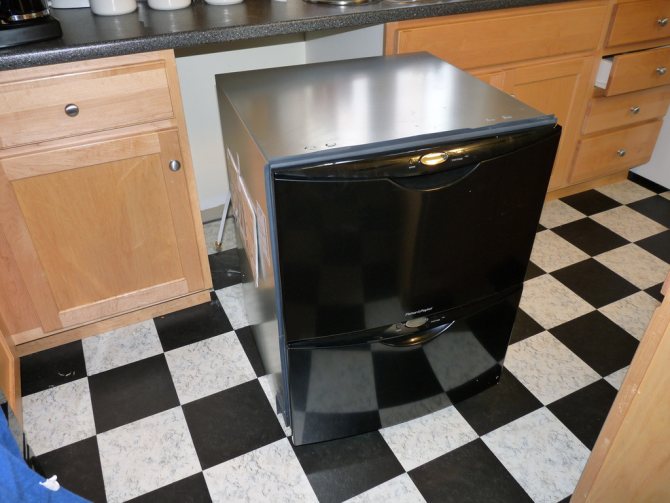 Установка посудомоечной машины на кухне своими руками