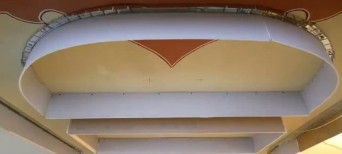 Монтаж многоуровневого потолка из гипсокартона