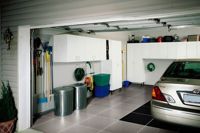 Организованное пространство гаража