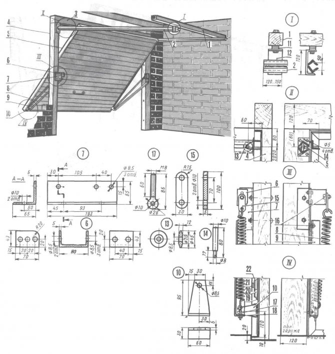 Подъемные ворота для гаража: особенности конструкций, плюсы, этапы изготовления своими руками