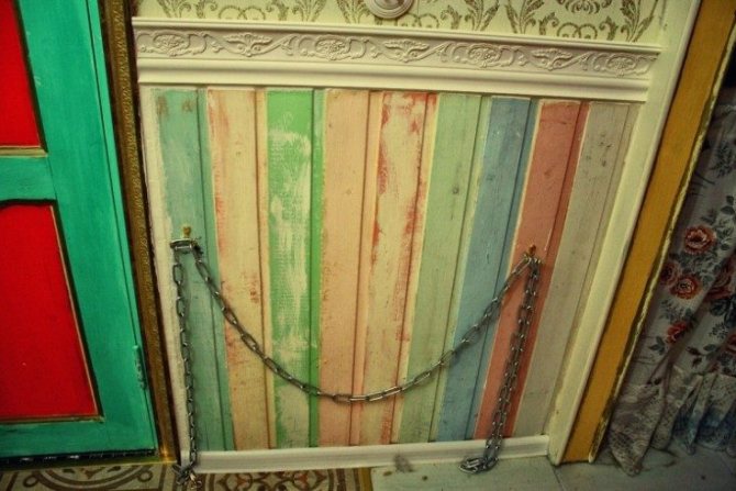 Покраска вагонки внутри дома в разные цвета фото интерьеров