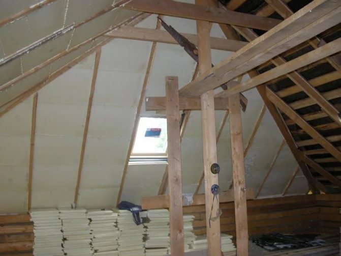 ППУ плиты можно использовать для утепления крыши
