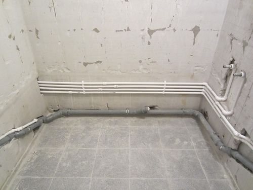 Тонкости прокладки труб в ванной комнате с рекомендациями