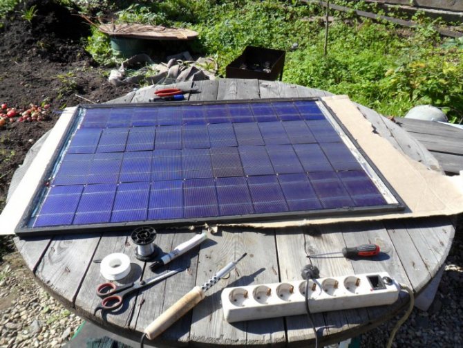 Солнечная батарея своими руками: простой способ постройки. Схемы, чертежи, советы по подбору материалов + 66 фото