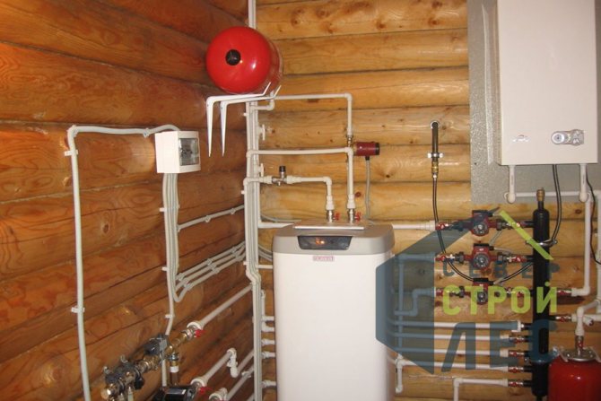 Система отопления в деревянном доме — от печки до котла